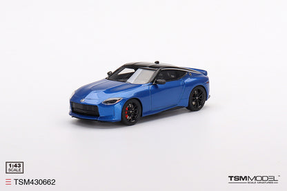[ Back-order ] TSM TSM430662 1:43 Nissan Z Performance 2023 Seiran Blue LHD model car