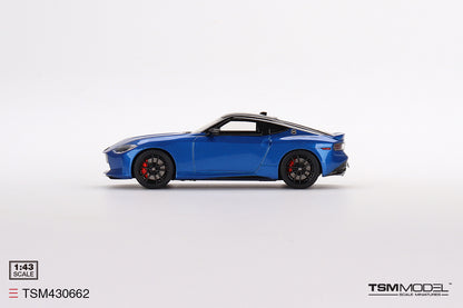 [ Back-order ] TSM TSM430662 1:43 Nissan Z Performance 2023 Seiran Blue LHD model car