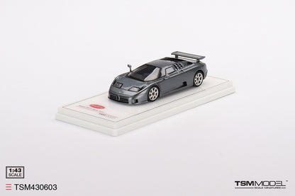 [ Back-order ] TSM TSM430603 1:43 Bugatti EB110 Super Sport Grigio Scuro Grey model car