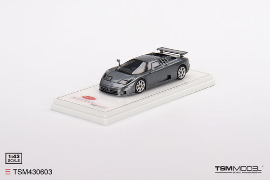 [ Back-order ] TSM TSM430603 1:43 Bugatti EB110 Super Sport Grigio Scuro Grey model car