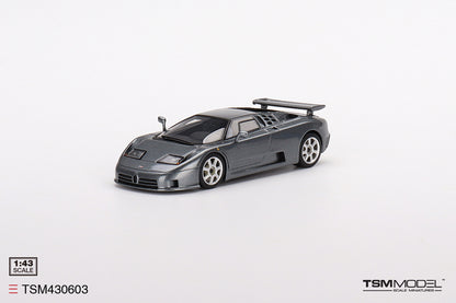 [ Back-order ] TSM TSM430603 1:43 Bugatti EB110 Super Sport Grigio Scuro Grey model car