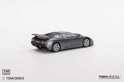 [ Back-order ] TSM TSM430603 1:43 Bugatti EB110 Super Sport Grigio Scuro Grey model car
