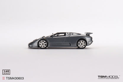 [ Back-order ] TSM TSM430603 1:43 Bugatti EB110 Super Sport Grigio Scuro Grey model car