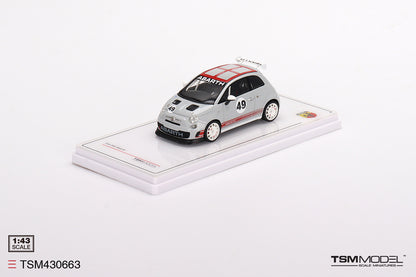 [ Back-order ] TSM TSM430663 1:43 Fiat 500 Abarth Assetto Corse Presentation model car