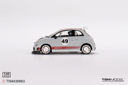 [ Back-order ] TSM TSM430663 1:43 Fiat 500 Abarth Assetto Corse Presentation model car