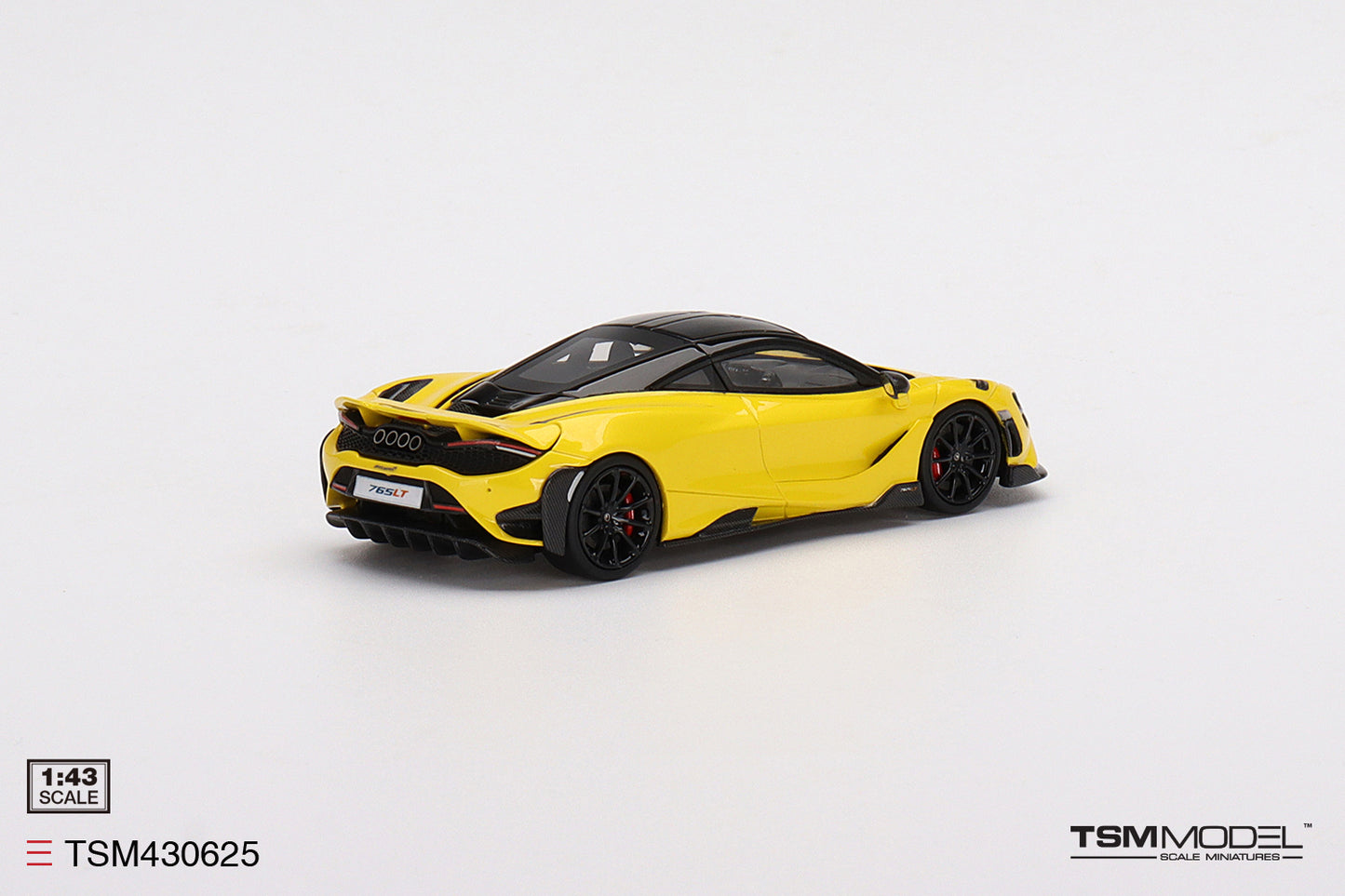 [ Back-order ] TSM TSM430625 1:43 McLaren 765LT Sicilian Yellow model car