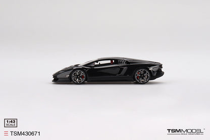 [ Back-order ] TSM TSM430671 1:43 Lamborghini Countach LPI 800-4 Nero Maia Black model car