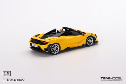 [ Back-order ] TSM TSM430627 1:43 McLaren 765LT Spider Volcano Yellow model car