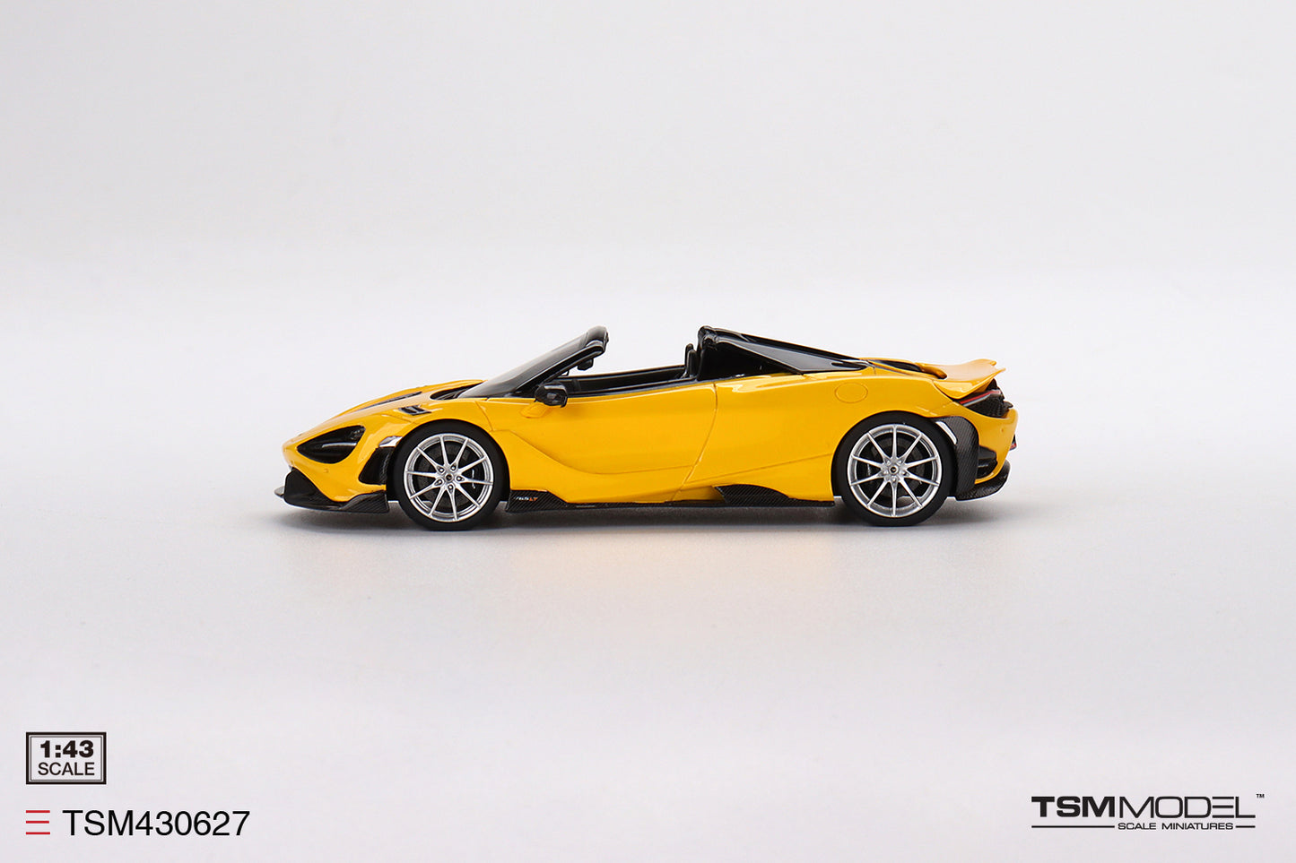 [ Back-order ] TSM TSM430627 1:43 McLaren 765LT Spider Volcano Yellow model car