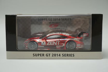 1:43 EBBRO 45066 ZENT Cerumo RC F Super GT500 2014 #1 model car