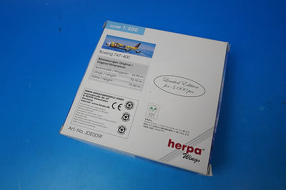 1:500 B747-400 JAL Dream Express Story JA8084 JDE009F Herpa airplane model