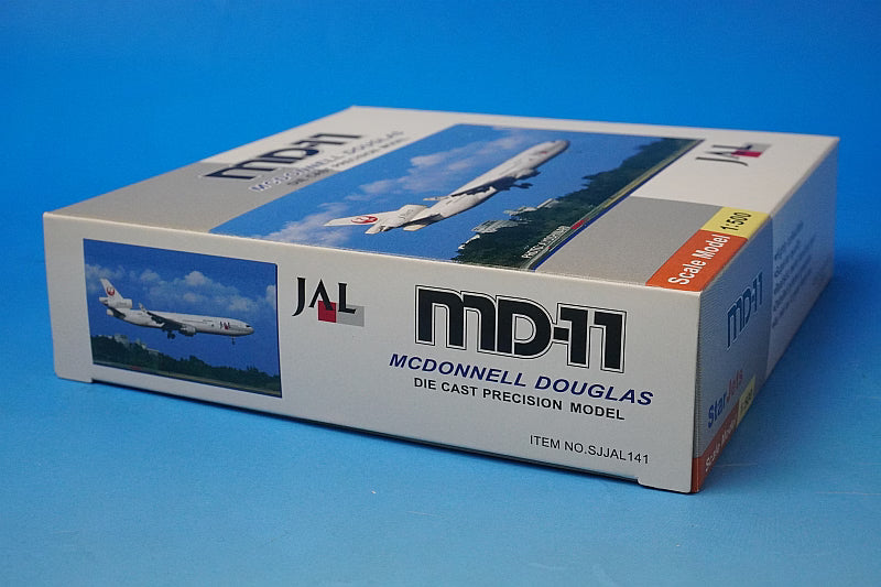 1:500 MD-11 JAL J Bird Ptarmigan JA8589 SJJAL141 Gulliver airplane model