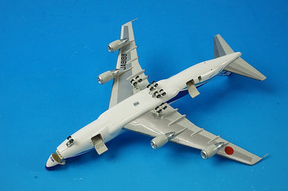 1:400 B747F NCA old paint JA8188 with GSE diorama accessories KZG44404 ANA