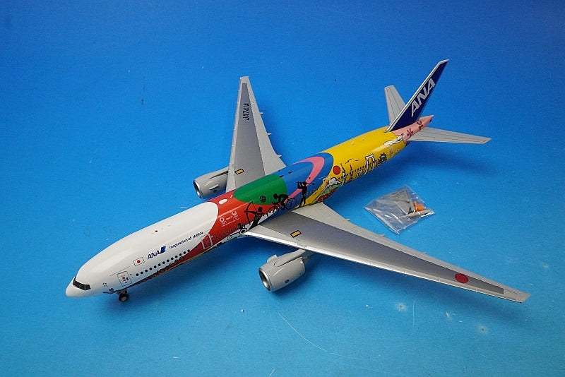 1:200 B777-200ER ANA HELLO 2020 JET JA741A EW2772001 JC Wings airplane model