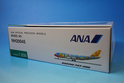 1:200 B747-400 ANA Pokemon Jet Flower Jumbo JA8956 NH20045 ANA