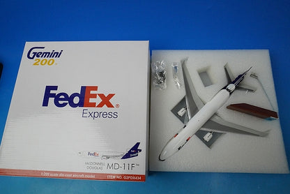 1:200 MD-11F FedEX N608FE G2FDX434 Gemini airplane model