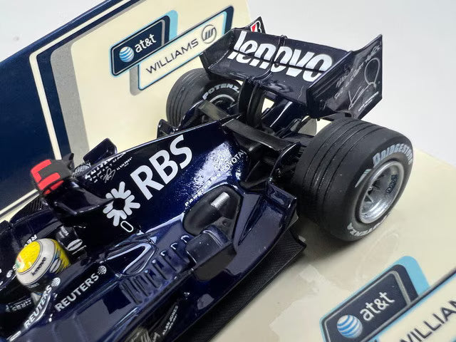 1:43 MINICHAMPS 400080207 AT&T Williams Toyota FW30 Test Barcelona N. Rosberg 2008 #7