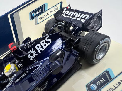 1:43 MINICHAMPS 400080207 AT&T Williams Toyota FW30 Test Barcelona N. Rosberg 2008 #7