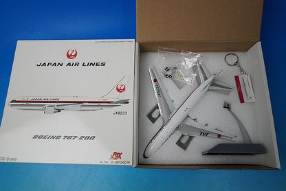 1:200 B767-200 JAL Old Tsurumaru Livery EXPO'90 Osaka JA8233 JF-767-2-001P JFox Models airplane model