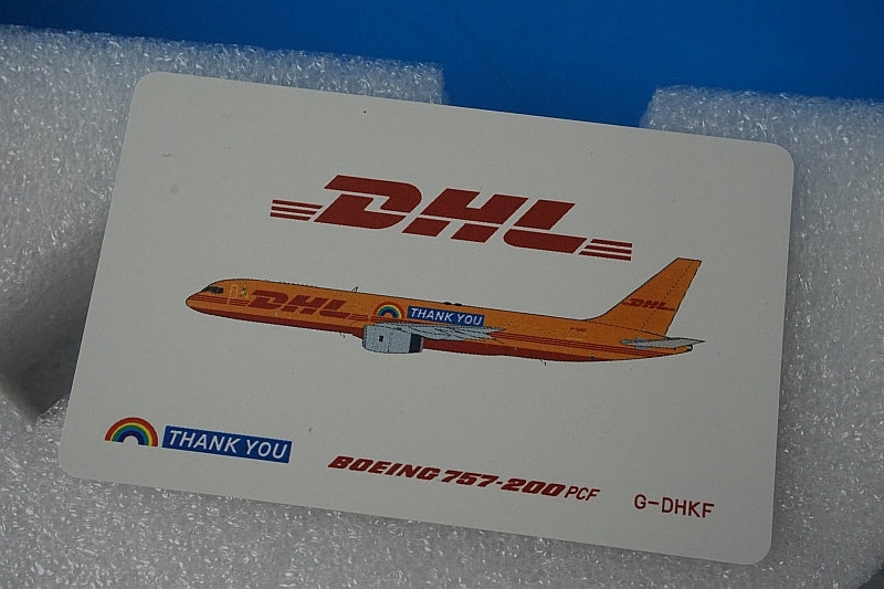 1:200 B757-200 PCF DHL Thank You G-DHKF EW2752004 JC Wings airplane model