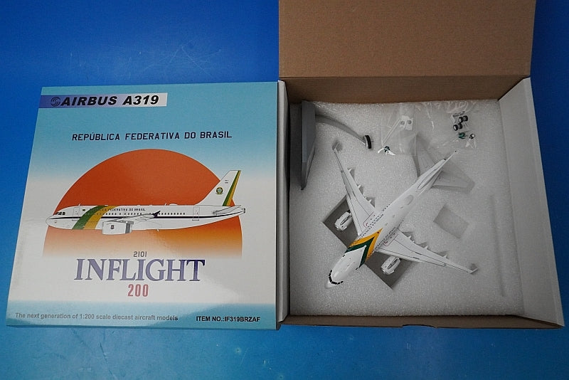 1:200 A319-133/CJ VC-1A Brazilian Air Force #FAB2101 IF319BRZAF INFLIGHT airplane model