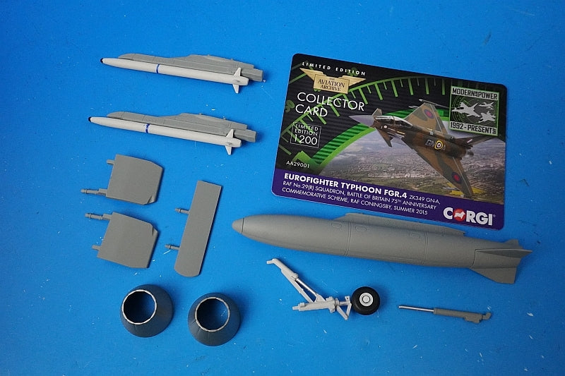 1:48 Eurofighter Typhoon FGR.4 Royal Air Force AA29001 Corgi airplane model