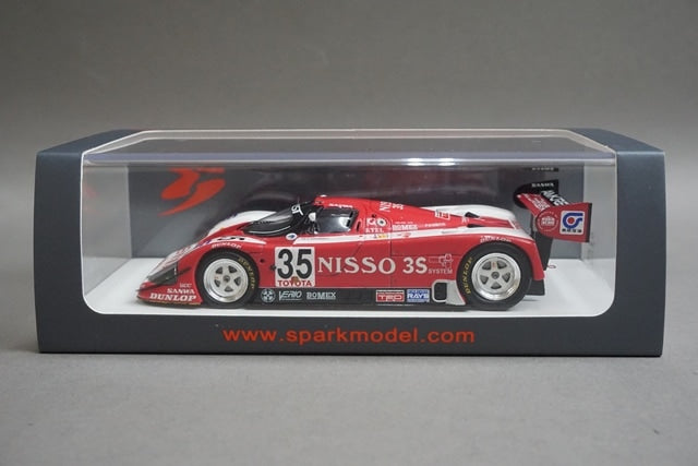 1:43 Spark S2368 Toyota 92C-V Le Mans 5th 1992 #35 model car