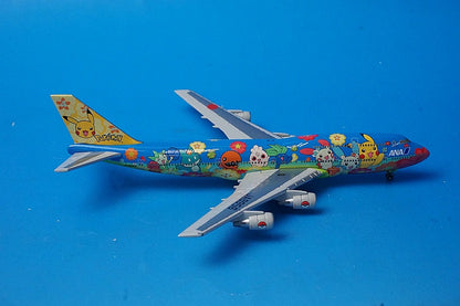 1:500 B747-400 ANA Ohana Jumbo & Pikachu Jumbo JA8956 JA8957 NHS52001 ANA airplane model