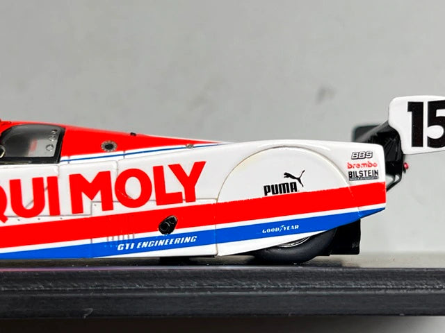 1:43 Spark RS1609 Raceland Custom Porsche 962C Sieger Norisring WM 1987 #15 M. Baldi / J. Palmer