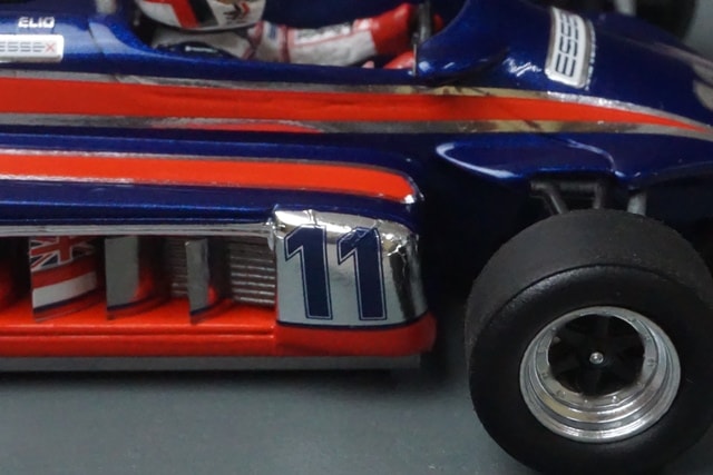 1:43 Spark S5350 Lotus 87 Monaco GP 1981 #11 E. de Angelis