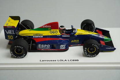 1:43 Spark FS17 Lamborghini Racing On Lola LC89B 1990 F1 US GP model car