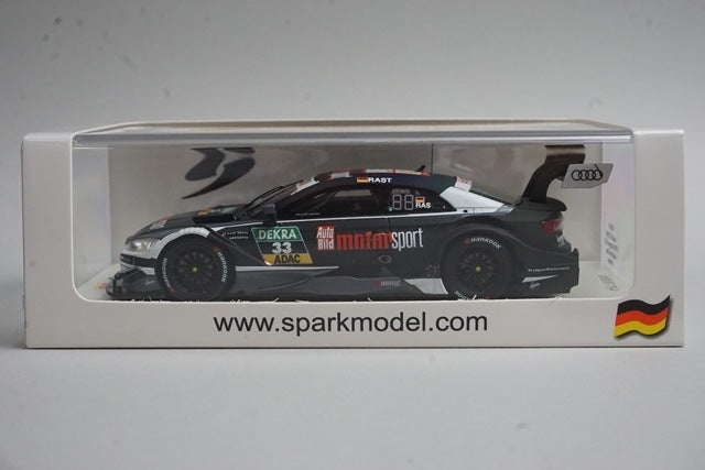 1:43 Spark SG341 Audi RS5 DTM Champion 2017 Sports Team Rosberg #33 R. Rast