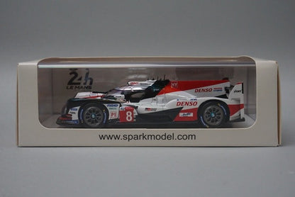 1:43 SPARK 43LM18 Toyota TS050 Hybrid TOYOTA GAZOO Racing Le Mans Winner 2018 #8