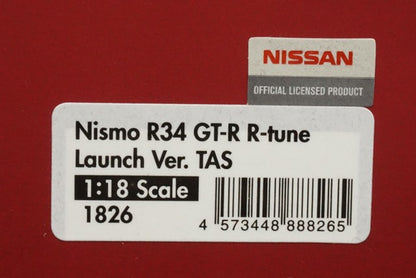 1:18 ignition model IG1826 Nismo R34 GT-R R-tune Launch Ver.TAS Osaka Auto Messe 2020 & Online Limited