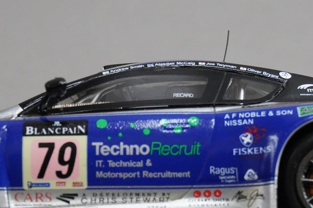 1:43 SPARK SB022 Aston Martin DBRS9 SPA 24h 2011 #79 model car