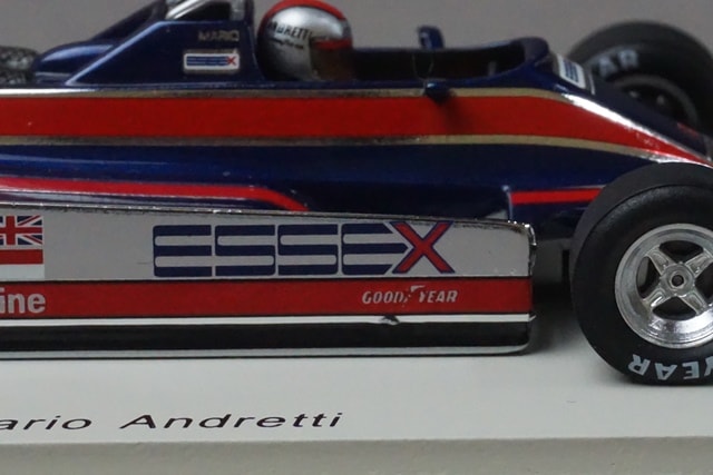 1:43 Spark S4285 Lotus 81 Monaco GP 1980 #11 M. Andretti model car