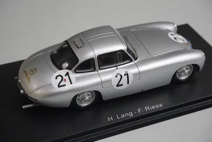 1:43 Spark 43LM52 Mercedes-Benz 300SL Le Mans 24H 1952 #21 H. Lang F. Riis model car