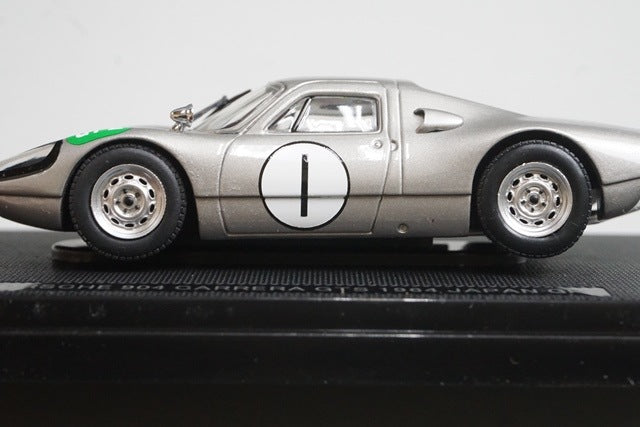 1:43 EBBRO 43725 Porsche 904 Carrera GTS Japan GP 1964 #1 Silver