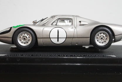 1:43 EBBRO 43725 Porsche 904 Carrera GTS Japan GP 1964 #1 Silver