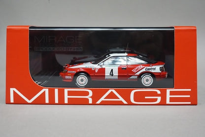 1:43 HPI 8146 Mirage Toyota Celica GT-Four Rally Sweden 1992 #4 model car