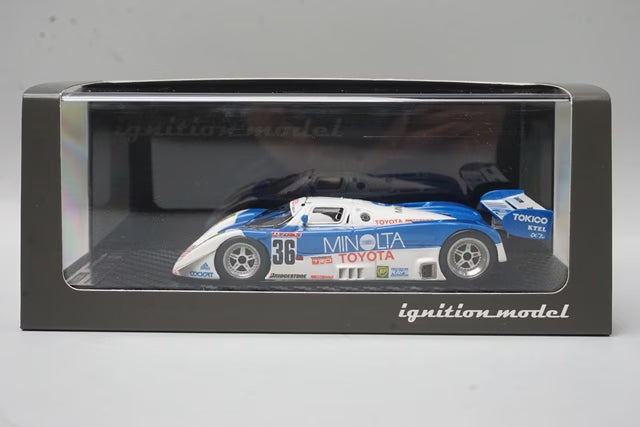 1:43 ignition model IG0113 Minolta Toyota 91C-V JSPC 1991 #36