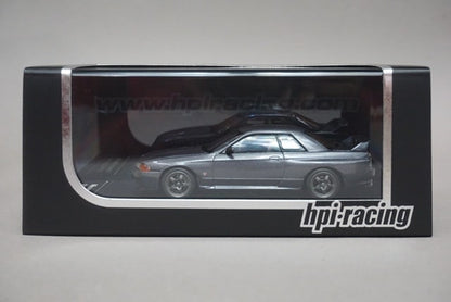 1:43 HPI 8157 Nissan Skyline GT-R (R32) Gun Gray Metallic