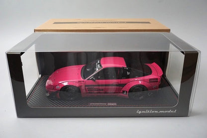 1:18 ignition model IG1108 Rocket Bunny 180SX Purple