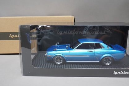 1:18 IG2593 ignition model Toyota Celica 1600GTV (TA22) Blue Metallic