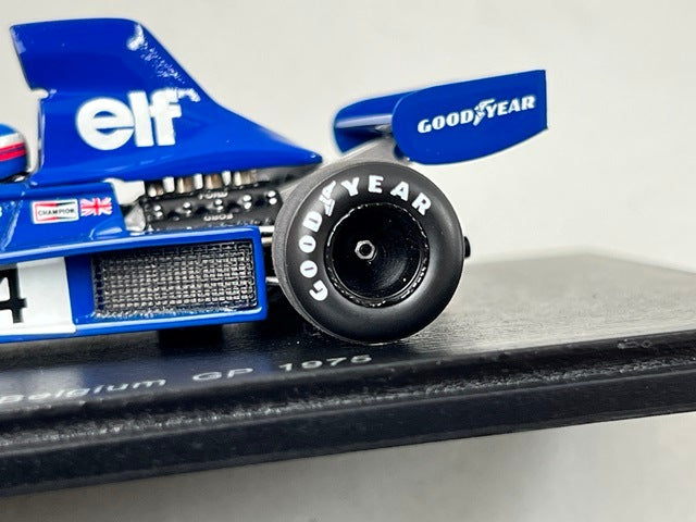 1:43 SPARK S1646 Tyrrell 007 Belgian GP 4th P.Dupayer 1975 #4