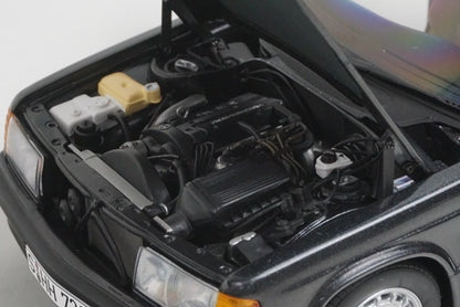 1:18 AUTOart 76122 Mercedes Benz 190E 2.3 16V Blue Black Metallic model car