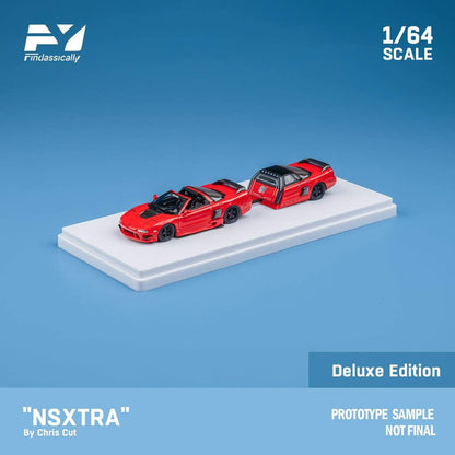 FY64002 Finclassically 1:64 NSX TRA by Chris Cut red Deluxe version