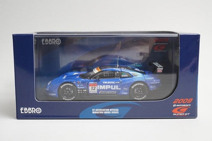 1:43 EBBRO 44233 IMPUL Calsonic GT-R Super GT500 2009 Rd.7 Fuji #12 model car