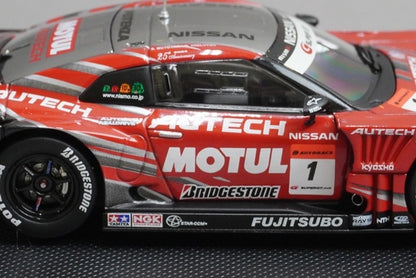 1:43 EBBRO P411 Motul Autech GT-R SGT Super GT500 Rd.7 Fuji 2009 #1 Red / Silver