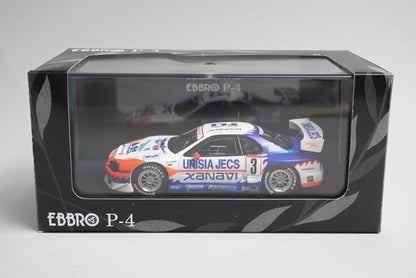 1:43 EBBRO P428 UNISIA XANAVI GT-R JGTC 2000 #3 model car